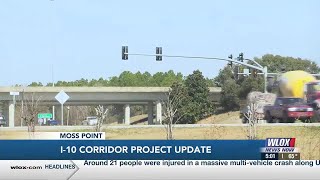 City of Moss Point, Jackson County Chamber of Commerce gives update to I-10 corridor project