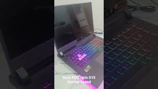 Asus Rog Strix G15 Startup Sound Speed