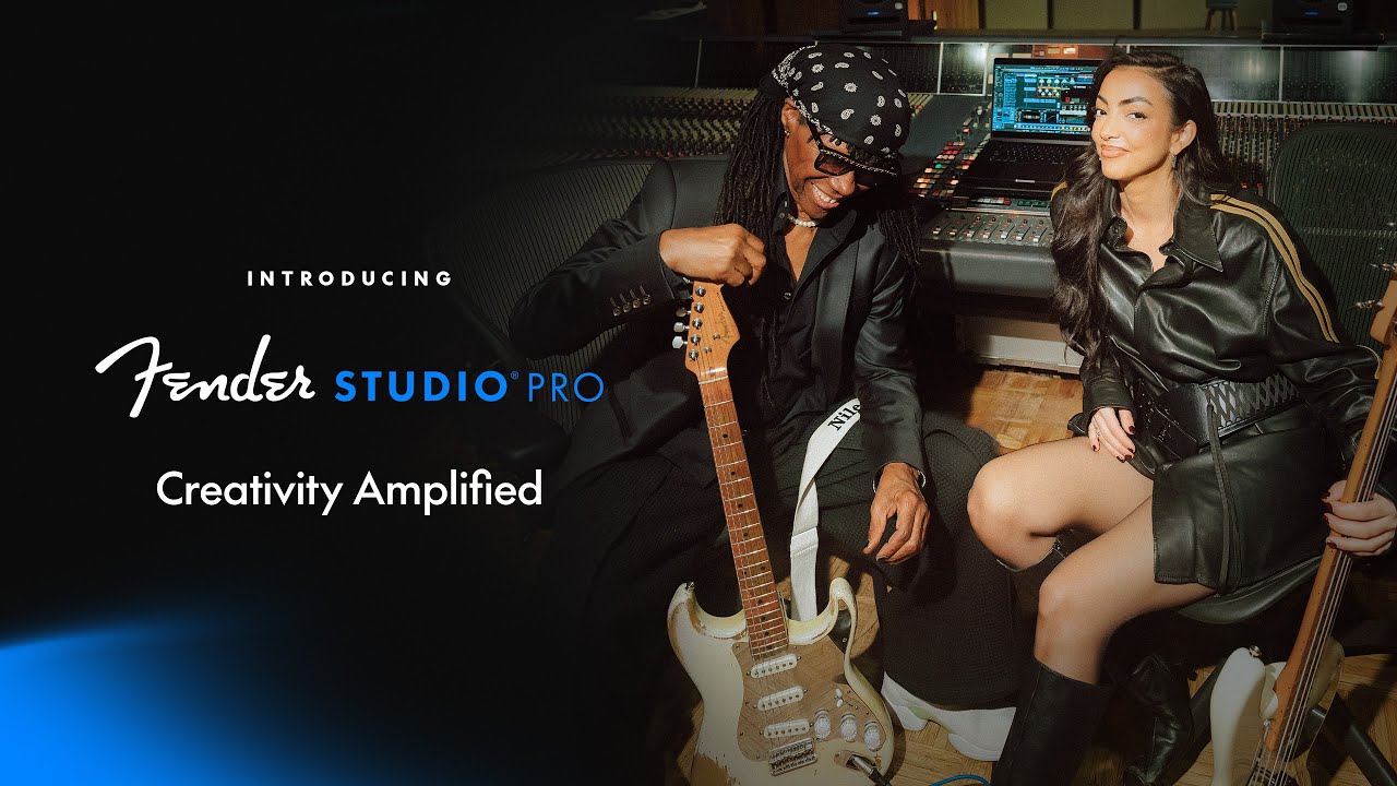 Представляем Fender Studio Pro с Алиссией и Найлом Роджерсом — Творчество на высоте!