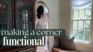 I Love Multifunctional Spaces | The Easy Way to Hang a Heavy Mirror