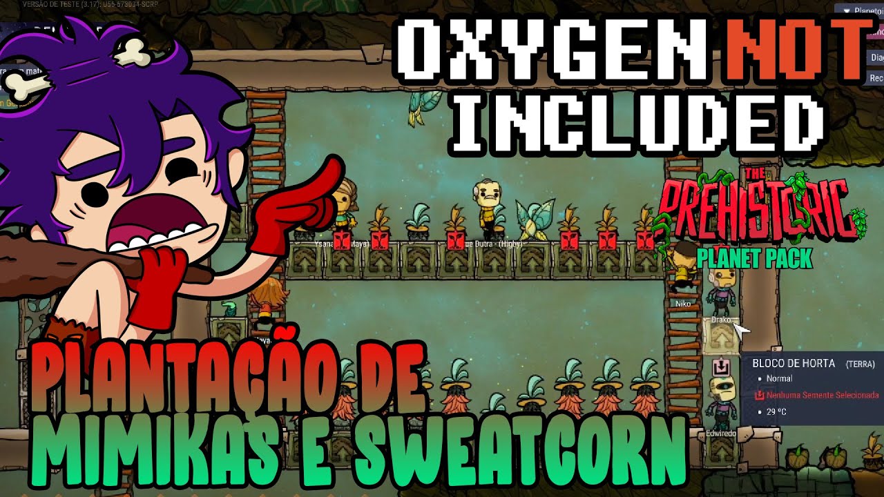 🦕 PLANTAÇÃO DE SWEATCORN JUNTO DAS MIMIKAS? THE PREHISTORIC