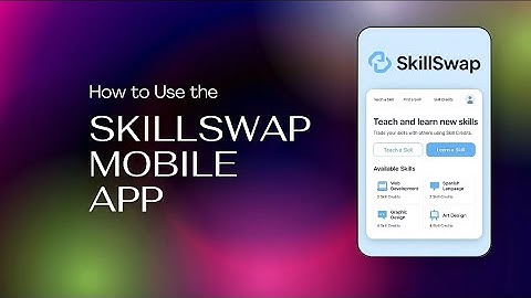 Revolutionizing Education with SkillSwap | Pitch Presentation