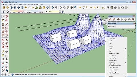 Sketchup Course 6 Sandbox Tools