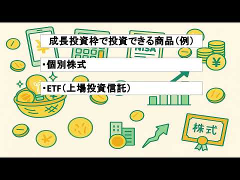 【新NISA】成長投資枠とは？つみたて枠との違いをわかりやすく解説！