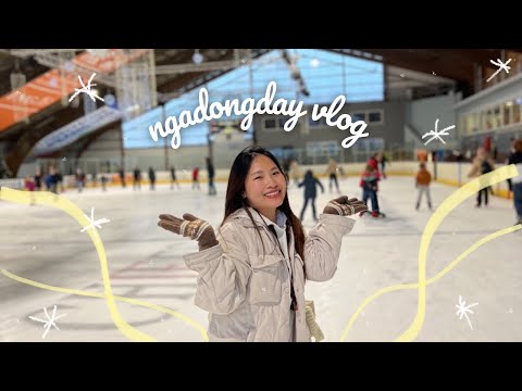 đi trượt băng ở Leuven | nga đồng đây vlog