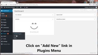 Install analytics in wordpress