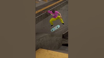 DOUBLE GRIND - Bs Tailslide Kickflip to Bs Tailslide in Session (Skate Sim) 🥳 #shorts