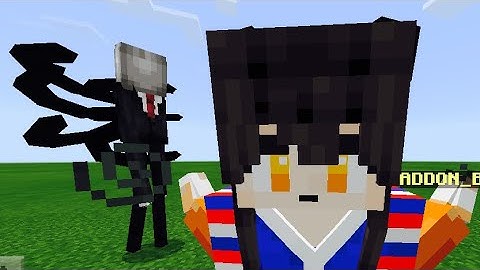Slenderman Vs. SCP-953 in Minecraft PE