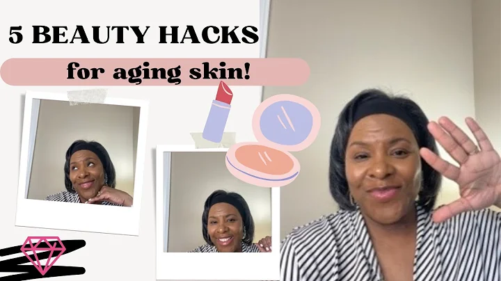 NEWOVER 40! BEAUTY HACKS!!!5BEAUTY HACKS FOR AGING SKIN! ANTI-WRINKLES!