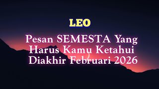 Download Lagu Pesan SEMESTA Leo 🩶 : Pesan Semesta Yang Harus Kamu Ketahui Diakhir Februari 2026 | TAROT MP3