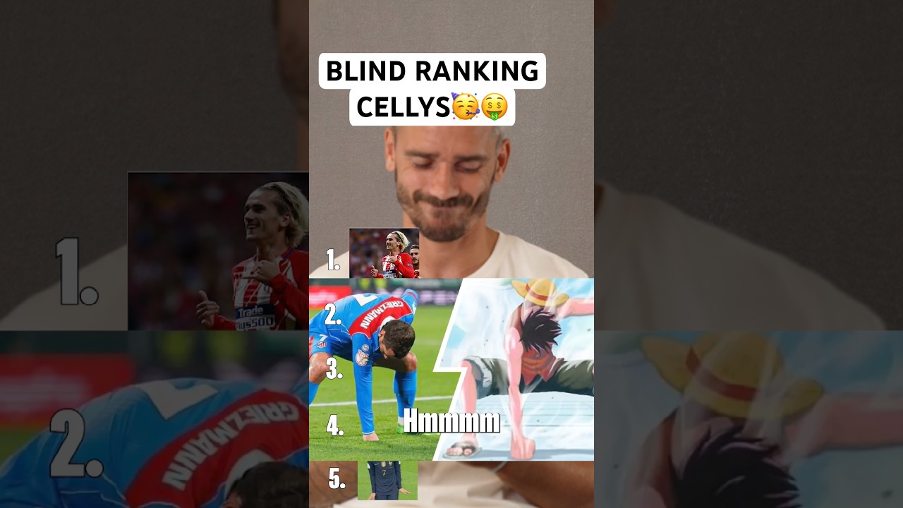 Antoine Griezmann blind ranks his celebrations🥳 what will he hit first with @OrlandoCitySC 👀