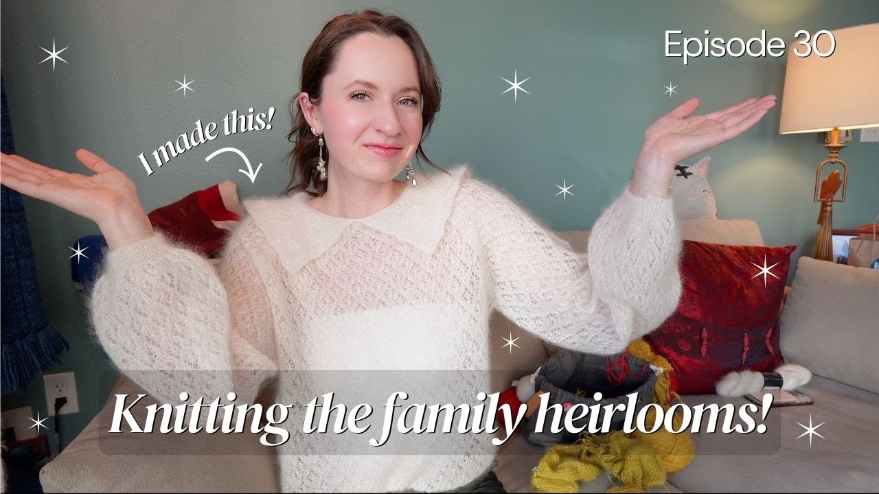 E30. Подкаст о вязании ~ Я только что закончила вязать самое прекрасное изделие на свете!