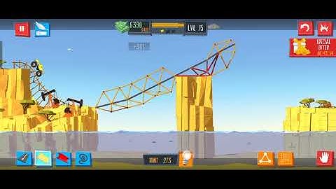 build a bridge level 15 solve || #viralvideo #trendingvideo #viral #buildabridge #subscribe #gaming
