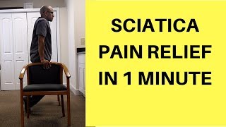 One Minute Sciatica Exercise (Quick Herniated Disc Pain Relief)