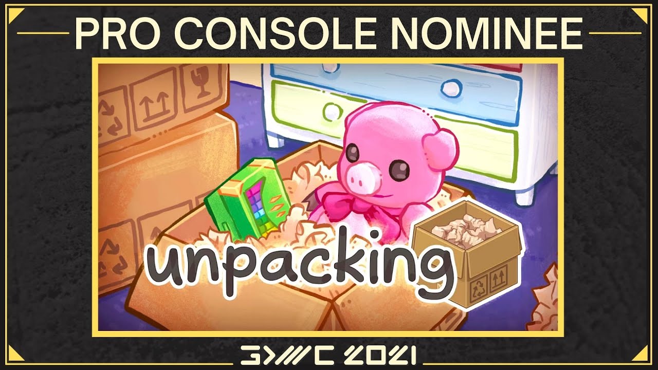 Unpacking Let's Play - GDWC 2021 Awards - Pro Console Finalist