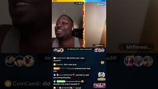 King B Reads Finesse & Diamond As They Watch Cartoons