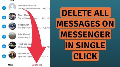 [2023] How To Delete All Chats On Facebook Messenger In One Click?
