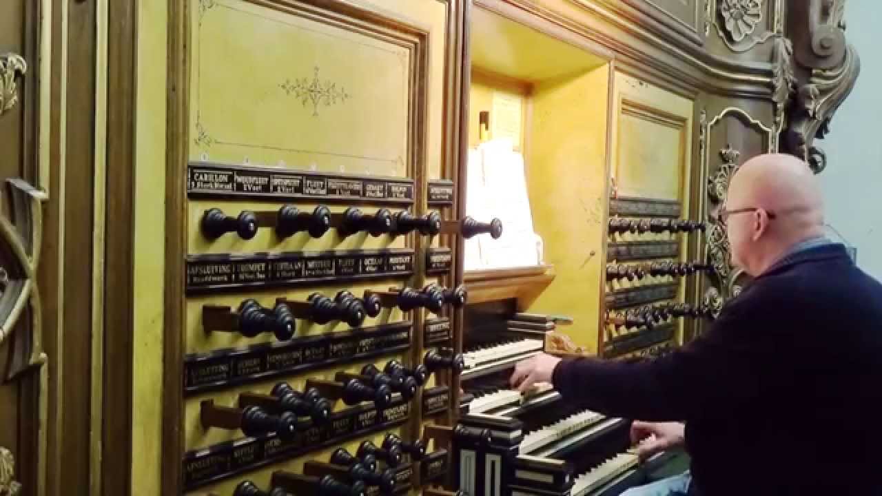 Fantasia sopra Freu dich sehr, o meine Seele - J.L. Krebs - Hinsz-orgel Bovenkerk Kampen