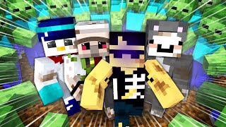 エグすぎる数のゾンビに襲われてます【マイクラ】