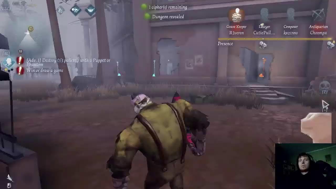 I need a break from subnautica, lets do some identity v