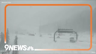 Winter weather advisory: Watch as snow falls in Colorado mountains