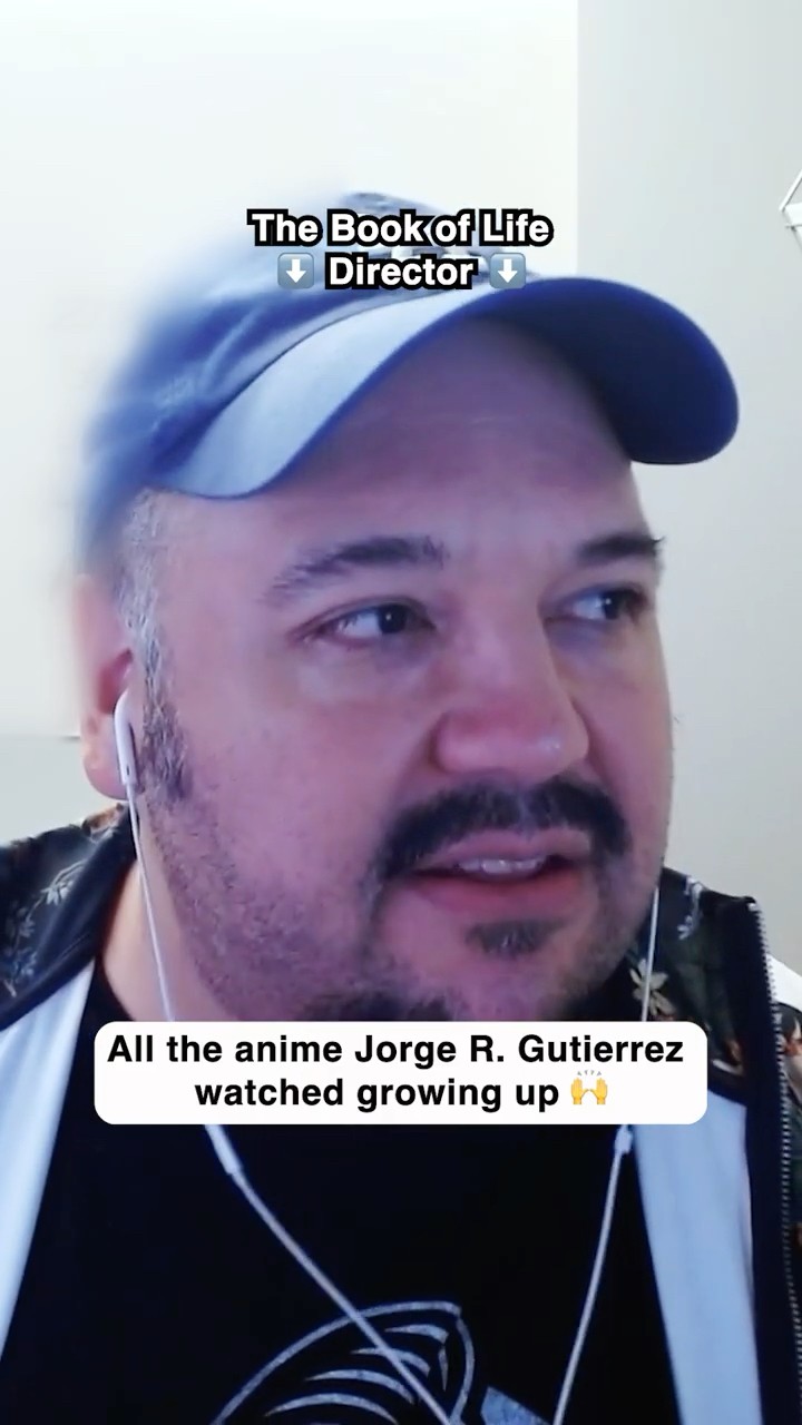 Jorge R. Gutierrez shares how he grew up watching #DragonBall ?? #animepodcast #bookoflife
