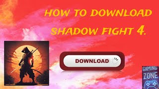 how to download shadow fight 4 esey trick 😃 screenshot 4