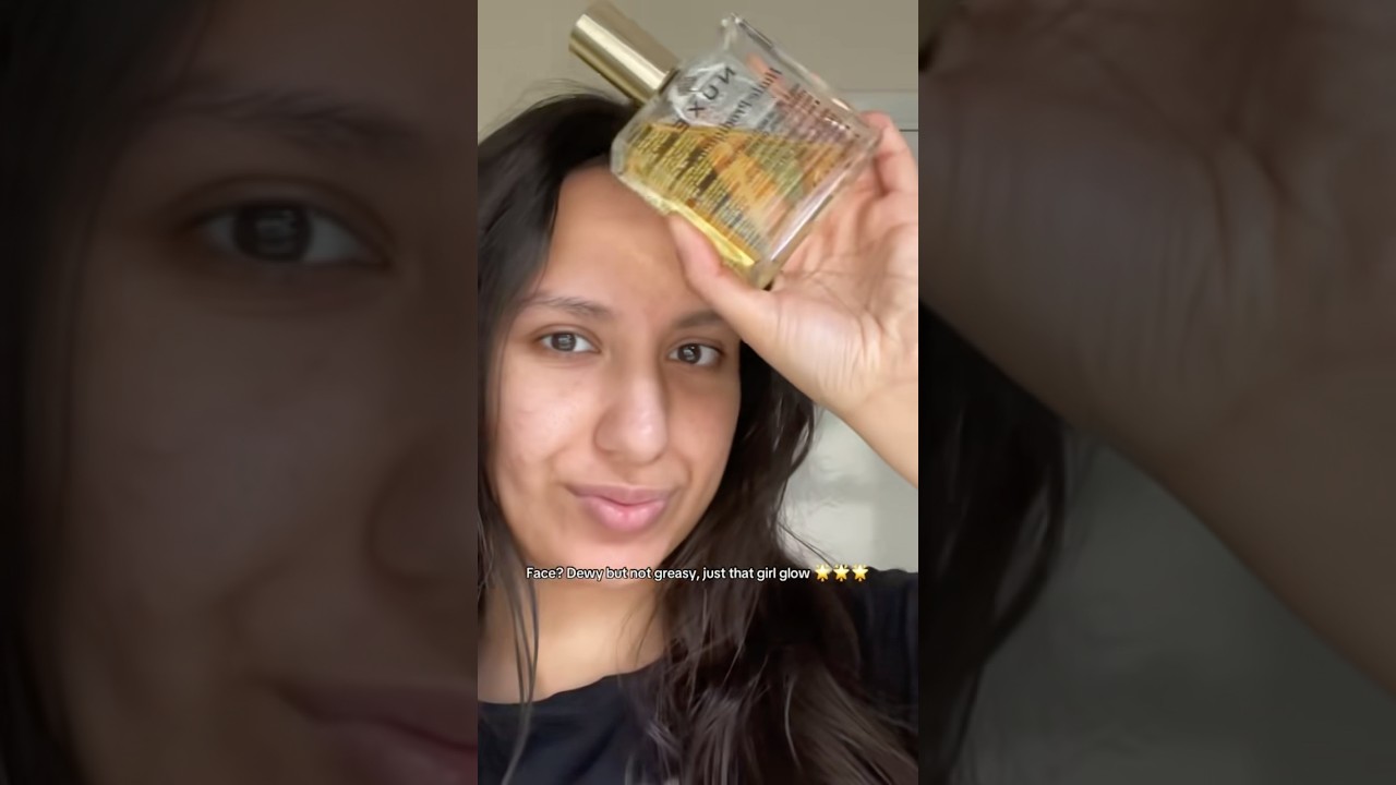 3 WAYS to use the Nuxe dry oil 