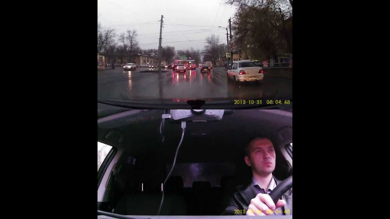 Видеорегистратор Mystery MDR-895DHD - дневная съёмка, вариант 3