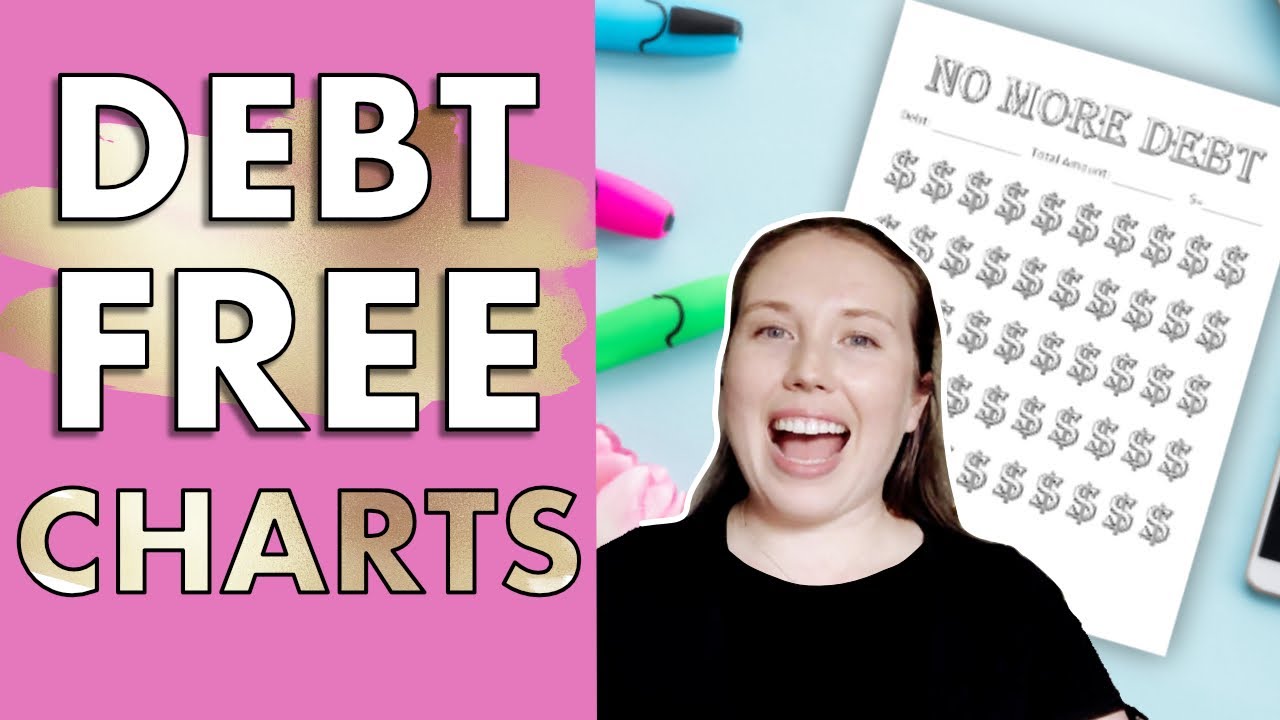 Encouraging Lettering Set – Debt Free Charts