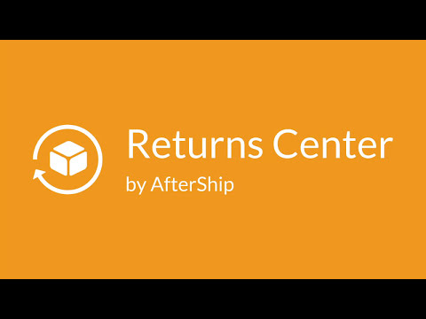 AfterShip Returns Center  - Shopify App - Introduction