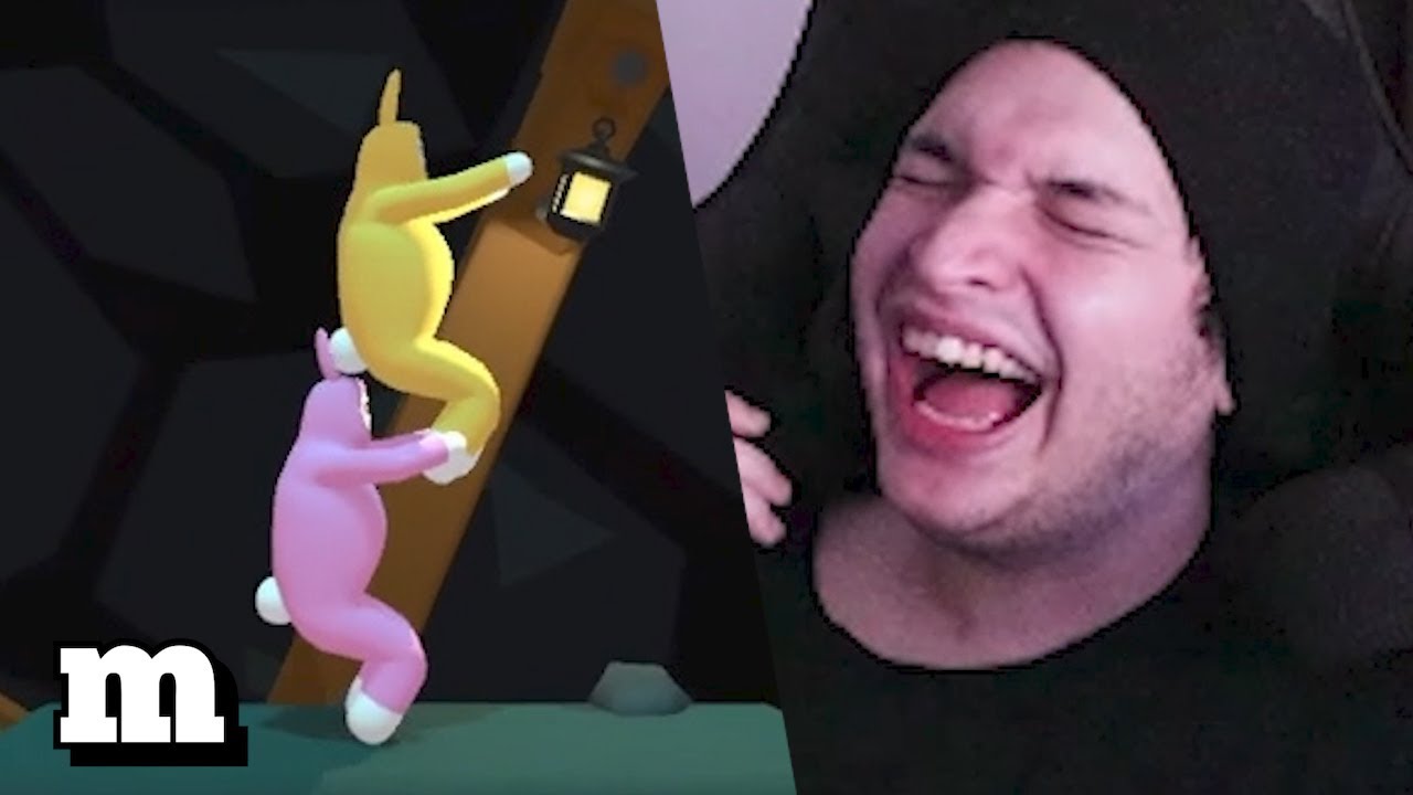 meiaum e ycaro jogando super bunny man