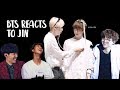 bts reacts to jin | 방탄소년단 석진 p3