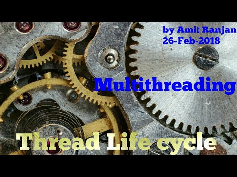 Thread Life cycle in java | Multithreading #6 @AmitRanjan