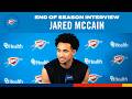 Jared McCain | 2025-26 End-of-Season Interviews | OKC Thunder