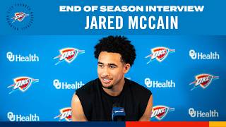 Jared McCain | 2025-26 End-of-Season Interviews | OKC Thunder