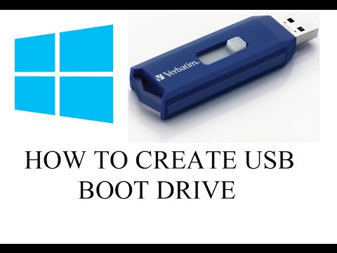 WINDOWSUSBブートドライブを作成する方法