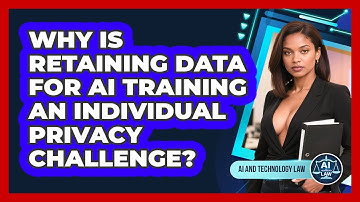 Why Is Retaining Data For AI Training An Individual Privacy Challenge? - AI and Technology Law