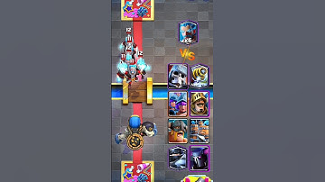 Ice Wizards VS High Elixir Cards | Clash Royale