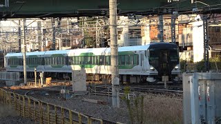 2023/12/04 【修学旅行】 E257系 OM-52編成 大宮駅 | Japan Railways: School Traip by E257 Series OM-52 Set at Omiya
