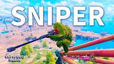  Solo Sniper gameplay | COD mobile HDR Sniper LOADOUT
