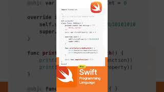 Swift programming Language built by Apple