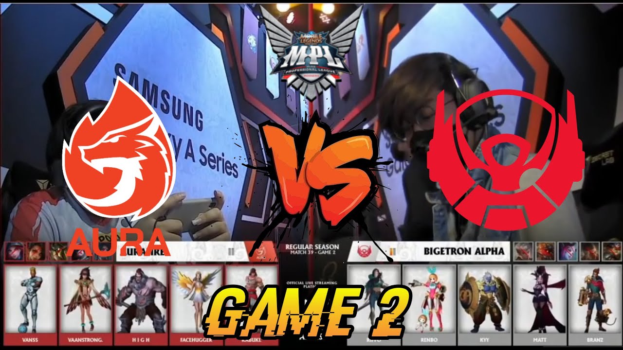 CLAUDE BTR BRANZ MENGGILA !!!!! [MPL] SEASON 7 - AURA FIRE VS BIGETRON ALPHA - GAME 2