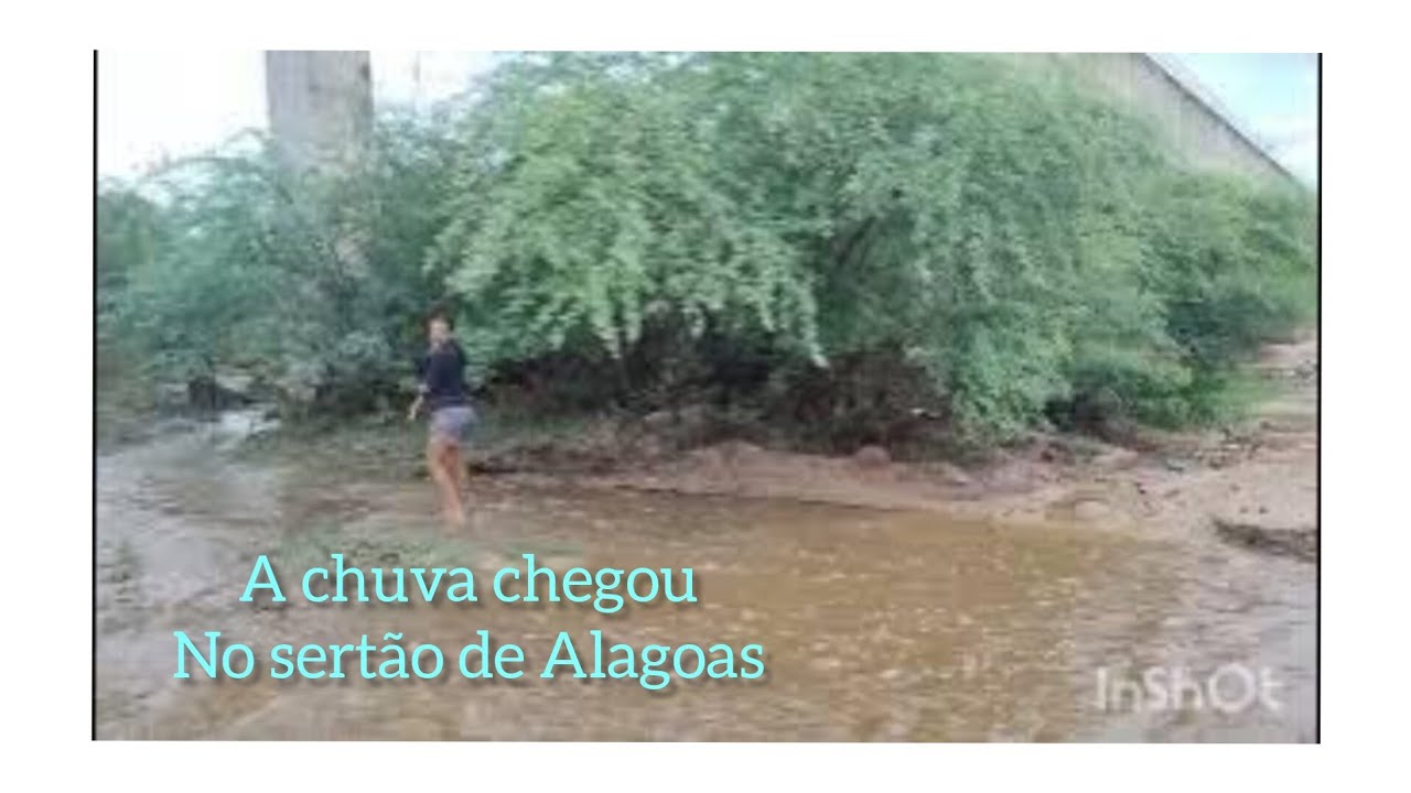 MOSTRANDO COMO FOI AS CHUVAS NO SERTÃO DE ALAGOAS.