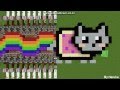 Moving Nyan Cat with Minecraft!