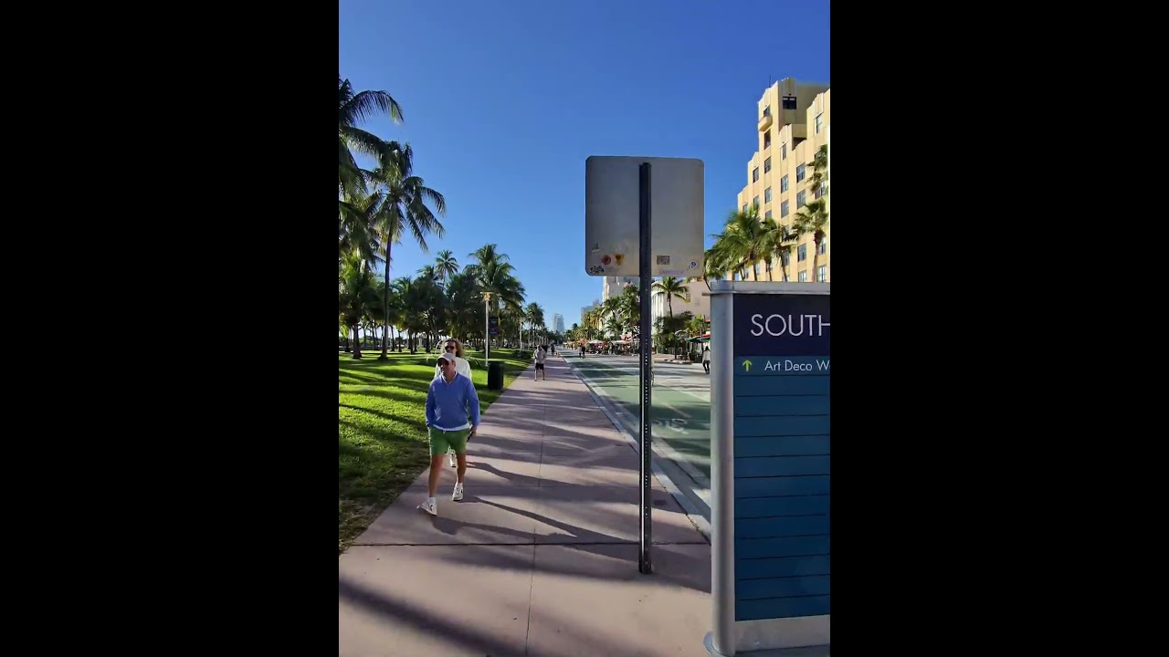 Miami Beach Early morning cardio 