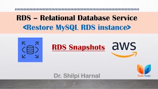 Take snapshot of Database instance | Restore MySQL RDS instances from snapshot | Amazon RDS Backup