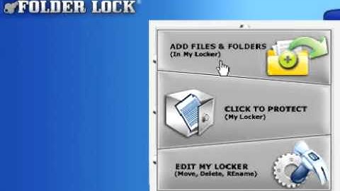 GTA Folder Lock - Password Protection
