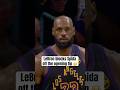 LeBron chasedown seconds into the game 🔥