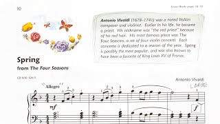 Performance 4: Spring - Practice Tempo Accompaniment Track